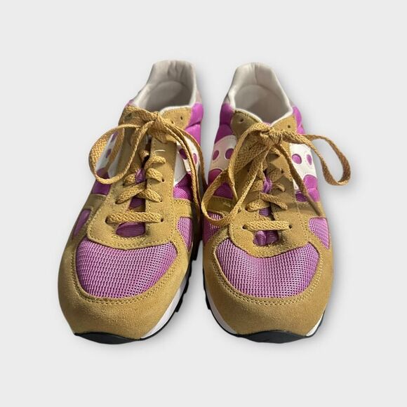 Saucony Shadow Original Sneakers Women's 11 Beige Pink New Collection - Picture 3 of 13